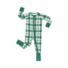 Little Sleepies Noel Plaid Bamboo Viscose Zippy