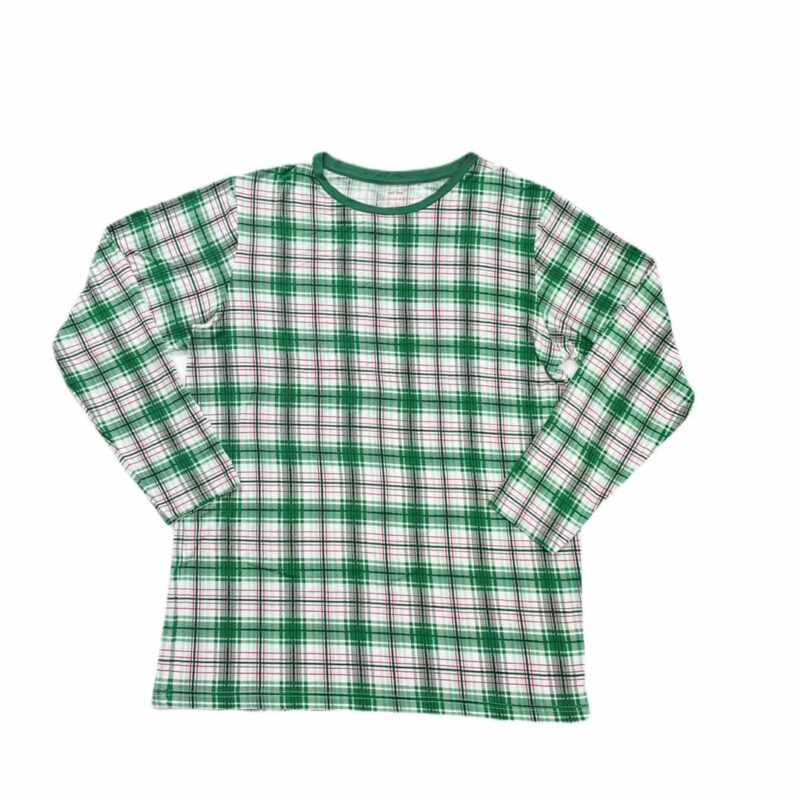 Little Sleepies Noel Plaid Men's Long Sleeve Bamboo Pajama Top