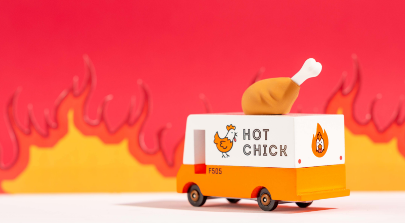 Candylab Toys Fried Chicken Van