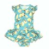 CuteCotton Lemon Squeezy Bamboo Viscose Twirl Dress