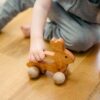 Bannor Toys Bunny Wooden Push Toy