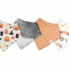 Copper Pearl Trick Baby Bandana Bib Set 4-Pack