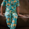 CuteCotton Lemon Squeezy Bamboo Viscose Two-Piece Pajama Set