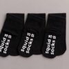 Squid Socks Coal Collection Black Bamboo Socks 3 Pack