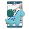 Itzy Ritzy Dino Itzy Pal Plush + Teether