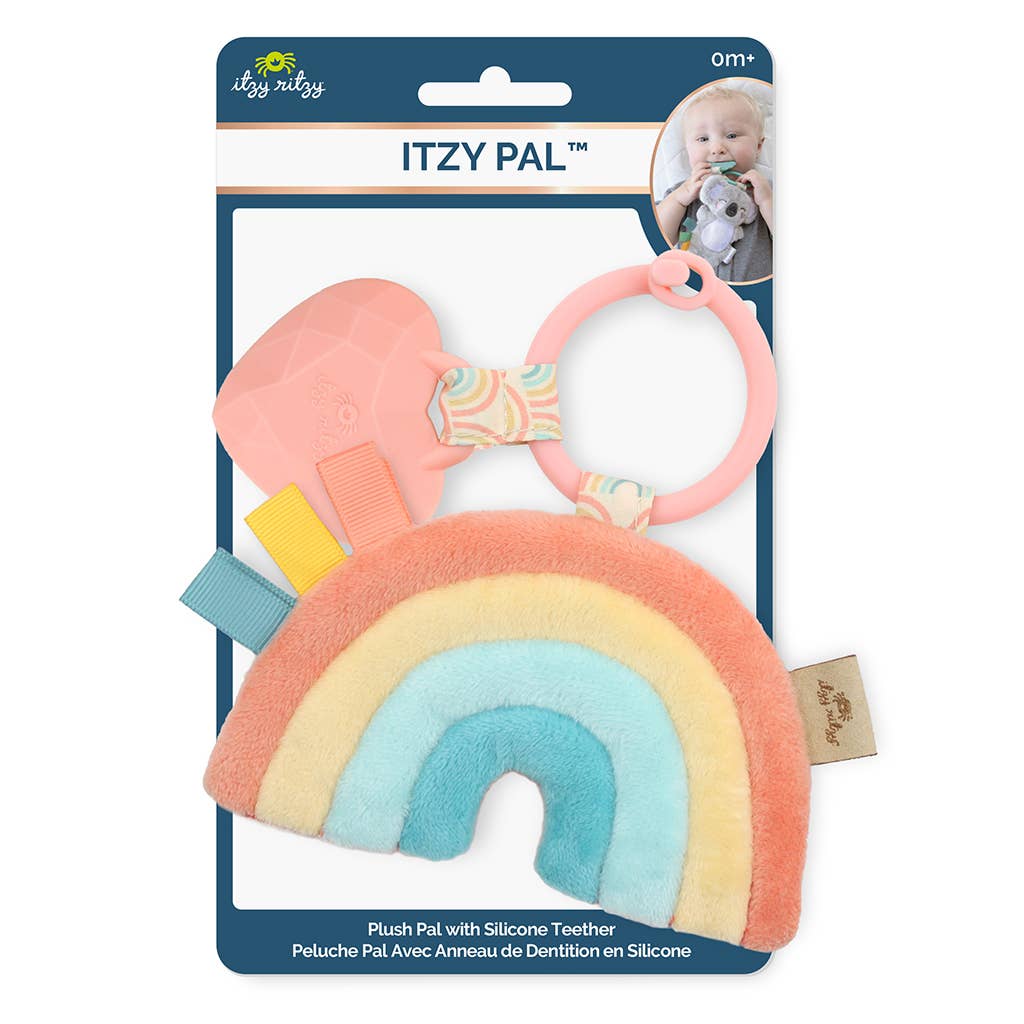 Itzy ritzy store rainbow teether