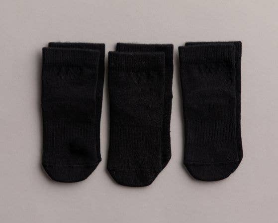 BAMBOO BLACK SOCKS 3 PACKS