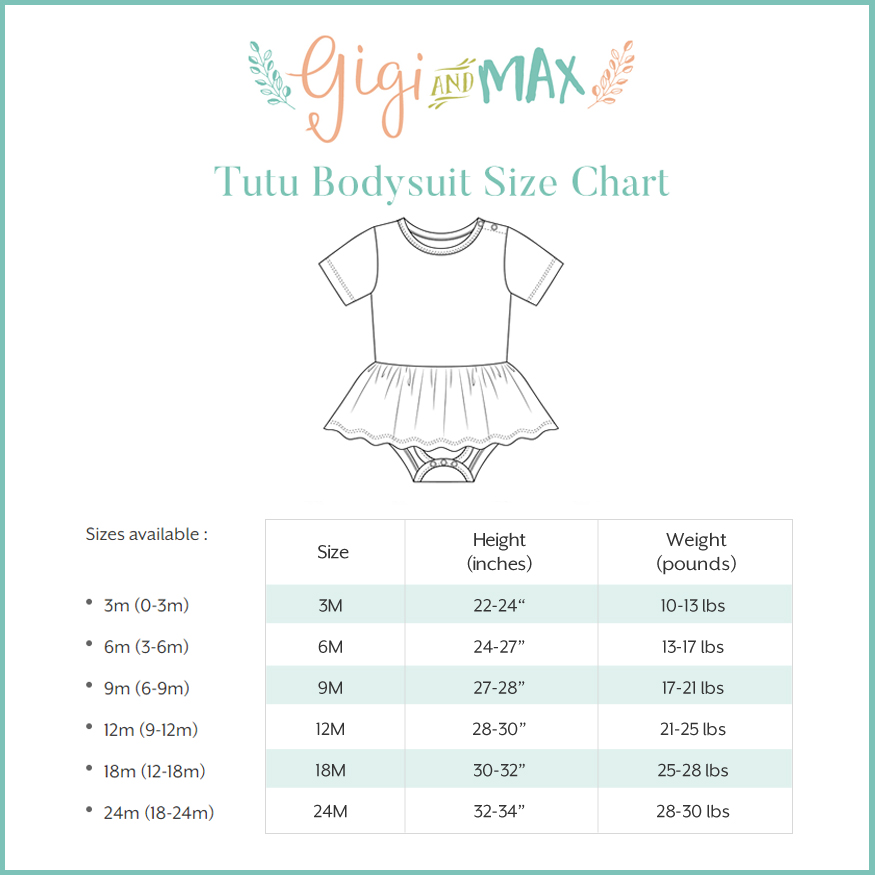 Gigi and Max Sutton Flutter Bodysuit – Blossom