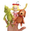 Manhattan Toy Dr. Seuss The Grinch Finger Puppet Set
