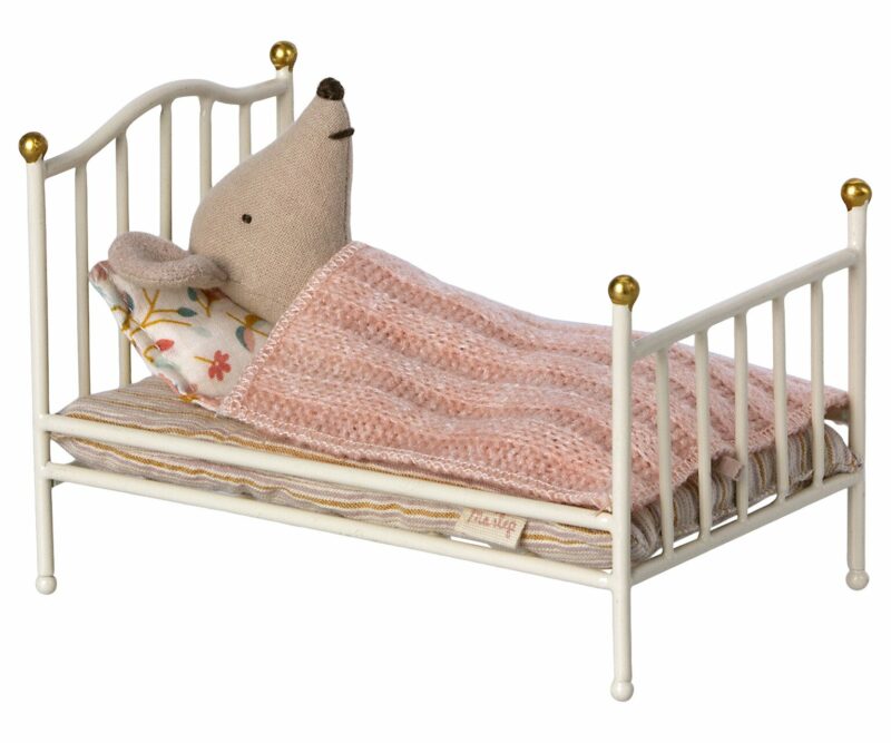 Maileg Vintage Mouse Bed Off-White