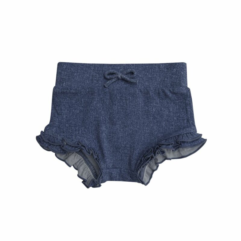 Angel Dear Denim High Waist Bummie Shorts