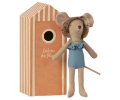 Maileg Beach Mice Mum in Cabin De Plage