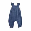 Angel Dear Denim Smocked Front Bamboo Coverall