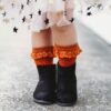 Little Stocking Co Autumn Midi Ruffle Sock 3-Pack