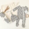 Quincy Mae Fleur Bamboo Layette Set