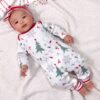 Tesa Babe Christmas Lights Romper