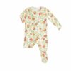 Angel Dear Baby Tomatoes Bamboo Viscose Zippered Footie