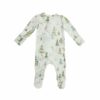 Angel Dear Tahoe Trees Bamboo Viscose Zippered Footie