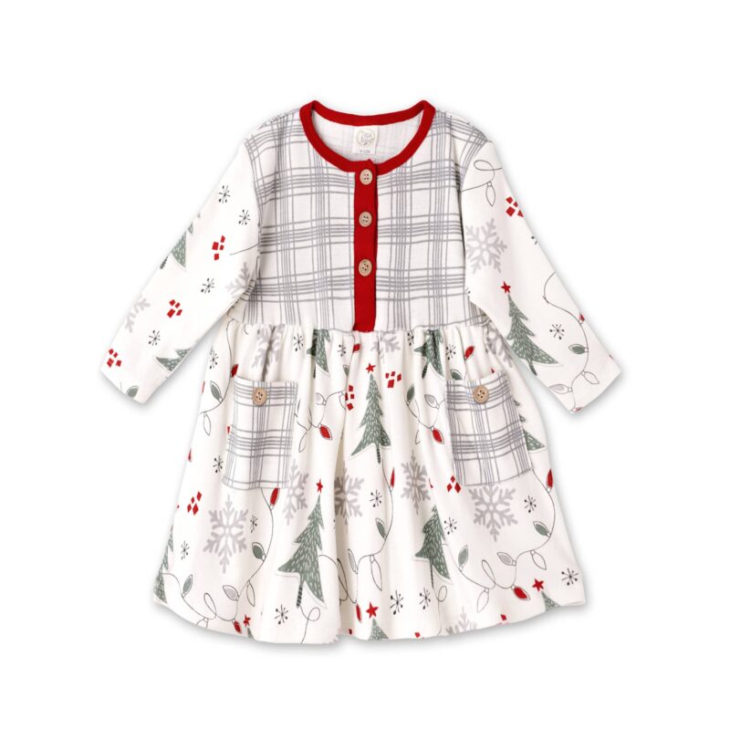 Tesa Babe Christmas Lights Pocket Dress