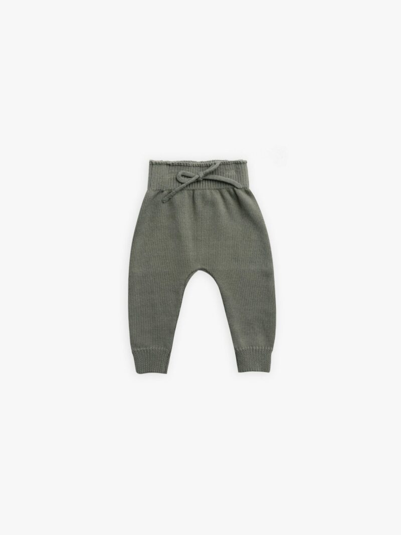 Quincy Mae Basil Knit Pant