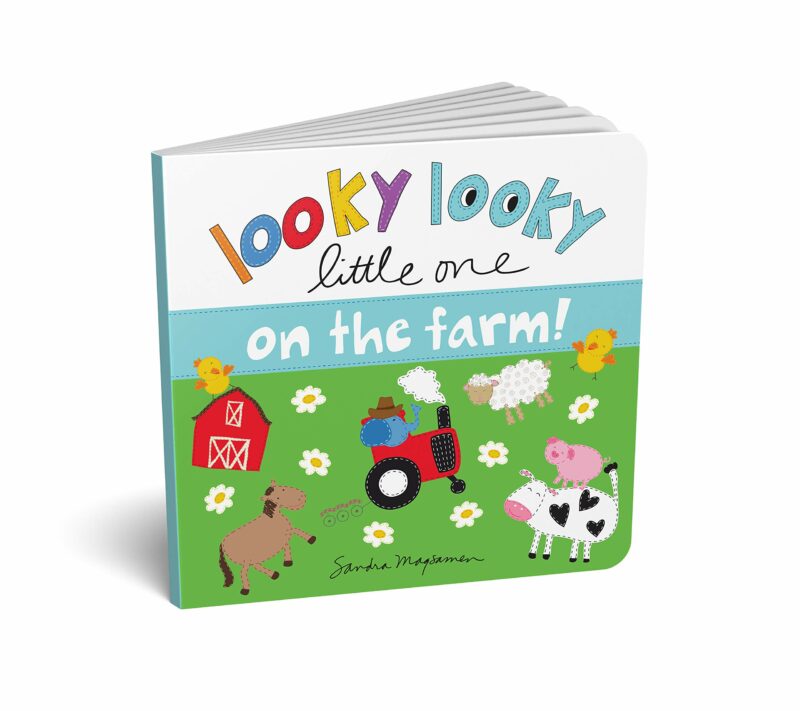 Looky Looky Little One on the Farm Board Book