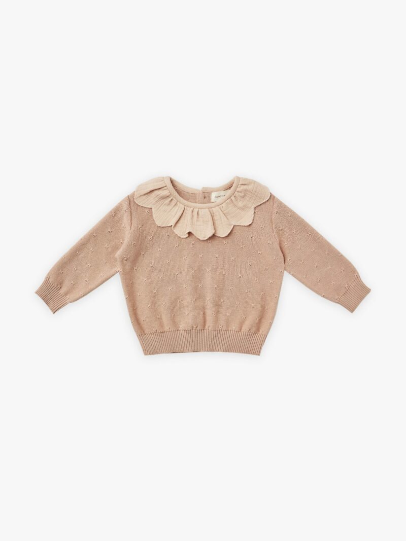 Quincy Mae Petal Knit Sweater