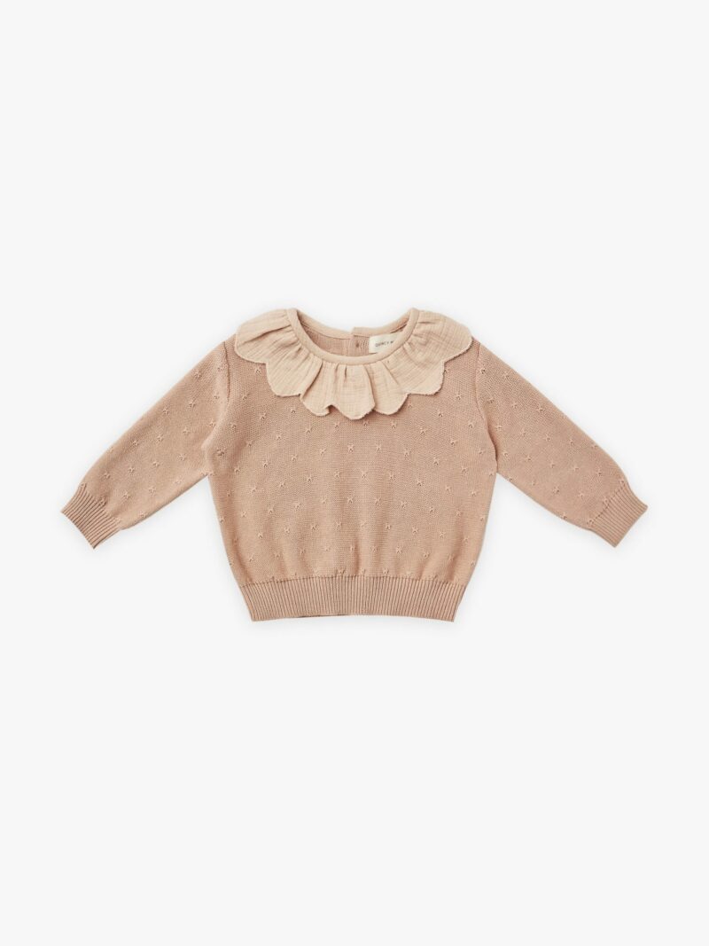 Quincy Mae Petal Knit Sweater