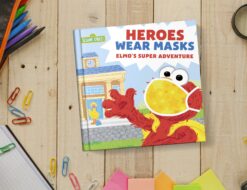 Sesame Street Heroes Wear Masks Book