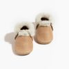 Freshly Picked Weathered Brown Shearling Mocc Soft Sole