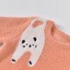 Aimama Penny Cat Sweater in Coral Pink