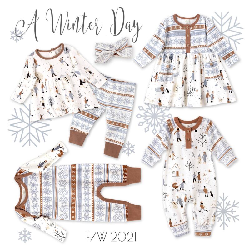Tesa Babe Winter's Day Top and Pants Outfit Set