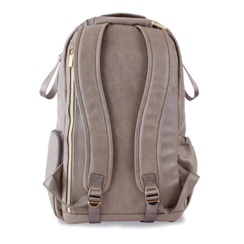 Itzy Ritzy Vanilla Latte Boss Bag Diaper Backpack