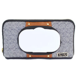Itzy Ritzy Coffee & Cream Travel Wipes Case