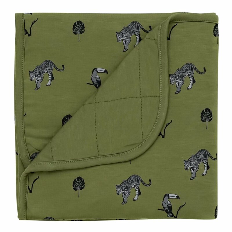 Kyte BABY Baby Blanket in Jungle Blossom