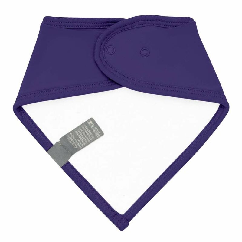 Kyte BABY Bib in Eggplant