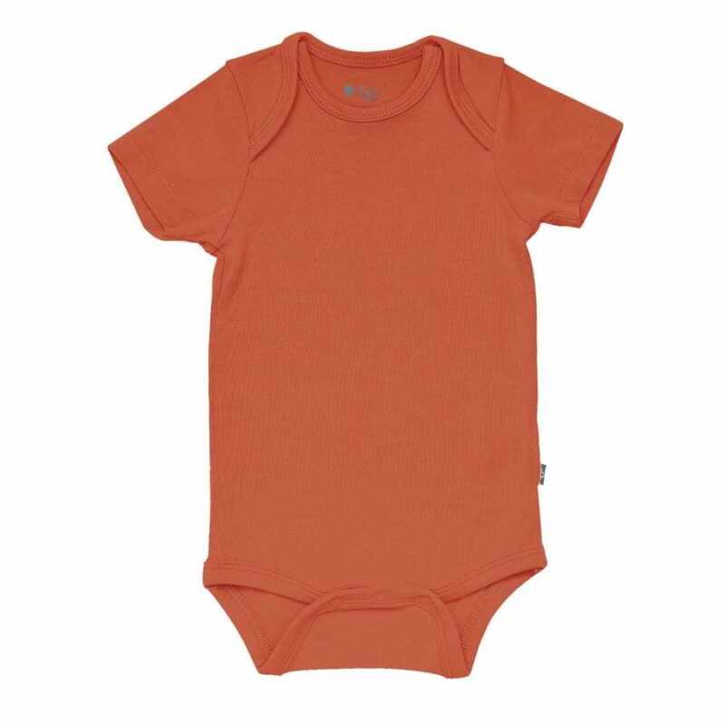 Kyte BABY Bodysuit in Clementine