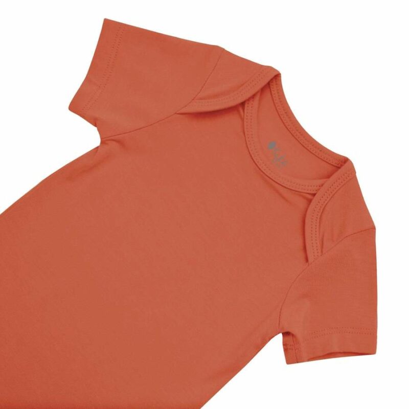 Kyte BABY Bodysuit in Clementine