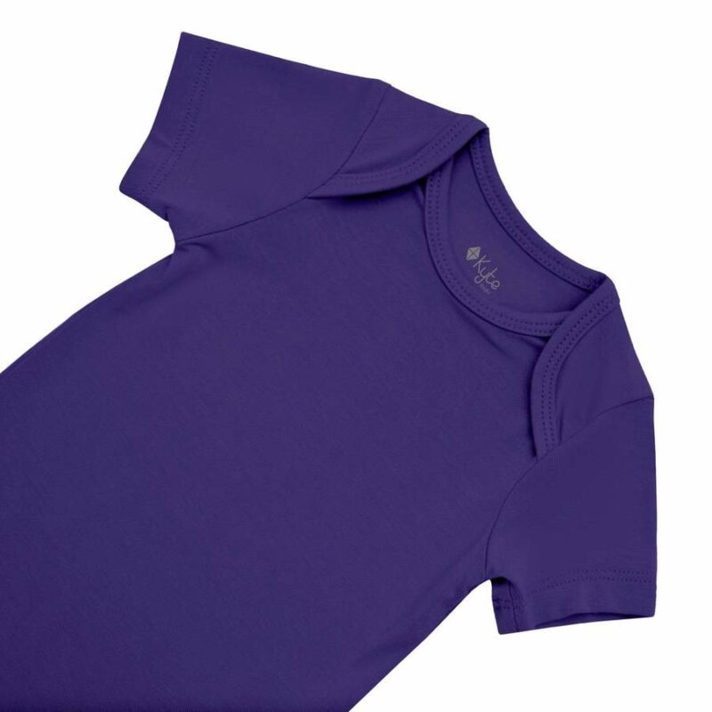 Kyte BABY Bodysuit in Eggplant