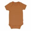 Kyte BABY Bodysuit in Nutmeg