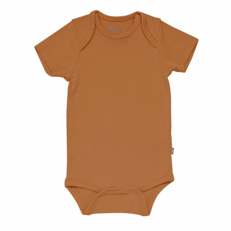 Kyte BABY Bodysuit in Nutmeg