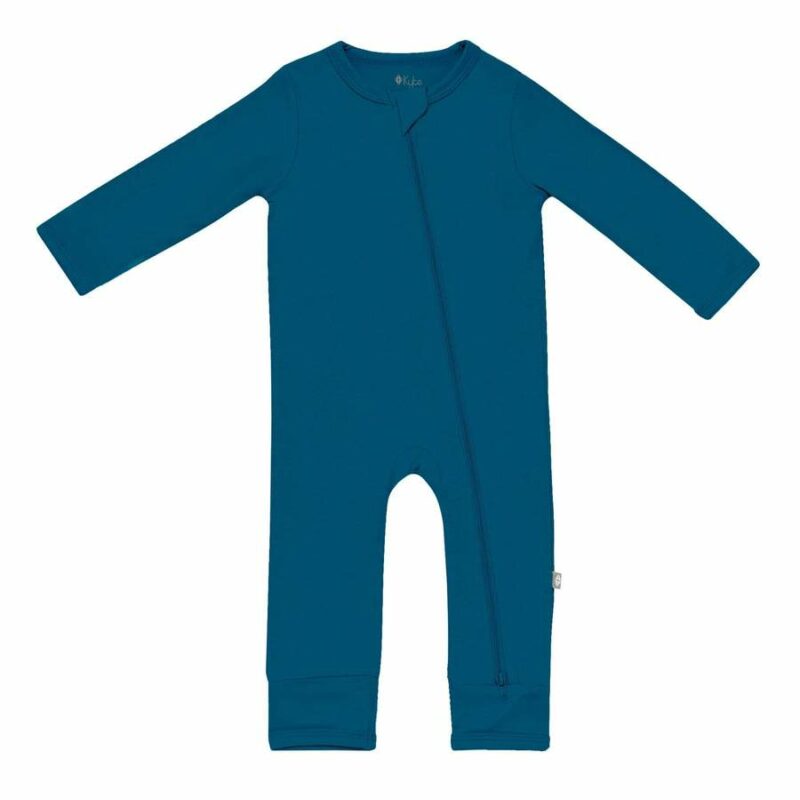 Kyte BABY Zippered Romper in Baltic