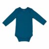 Kyte BABY Long Sleeve Bodysuit in Baltic