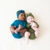 Kyte BABY Long Sleeve Bodysuit in Baltic