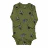 Kyte BABY Long Sleeve Bodysuit in Jungle