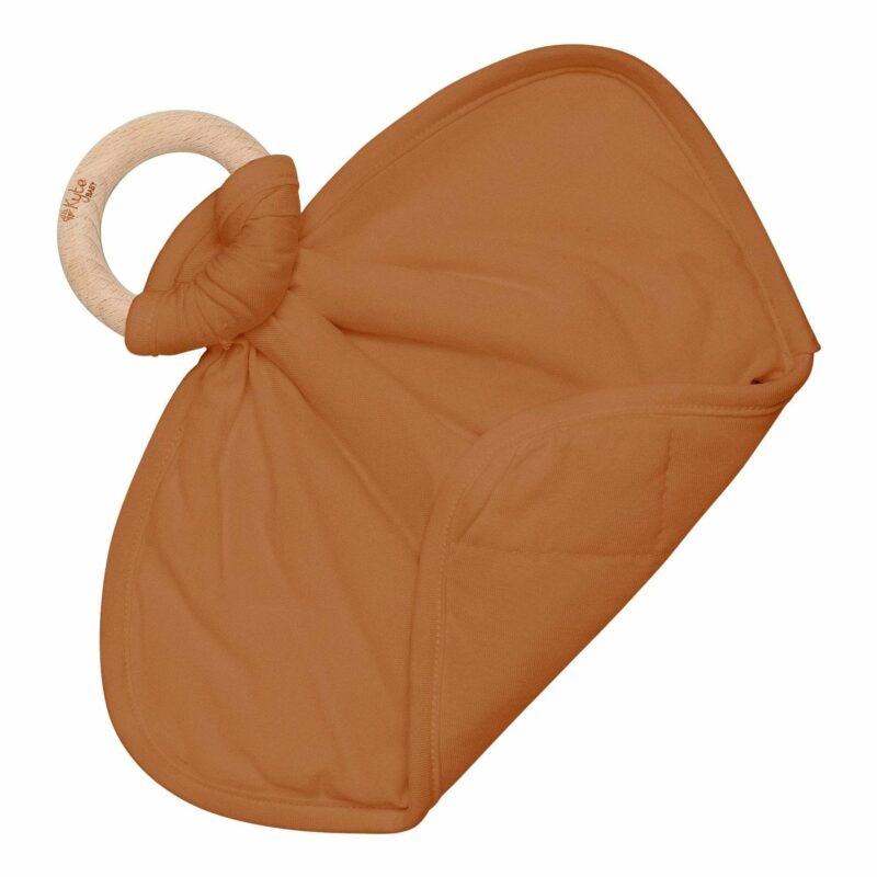 Kyte BABY Lovey in Nutmeg with Removable Teething Ring