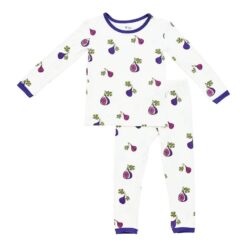 Kyte BABY Toddler Pajama Set in Fig