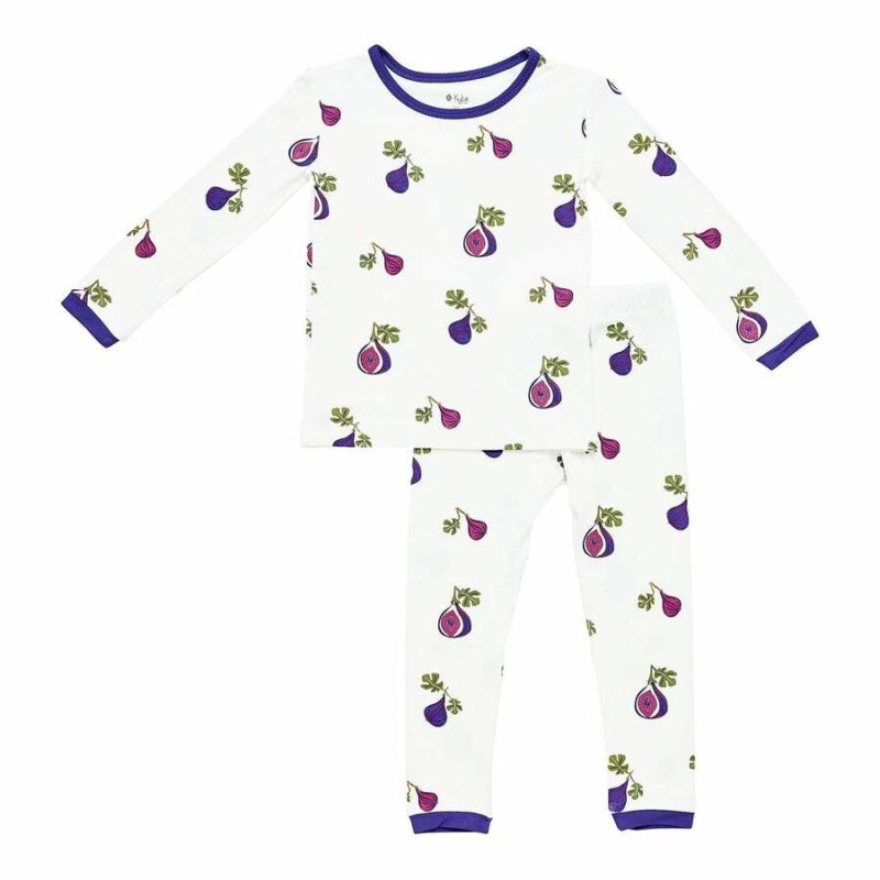 Kyte BABY Toddler Pajama Set in Fig