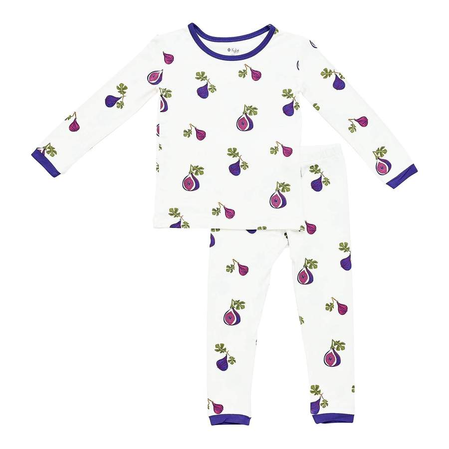 Kyte BABY Toddler Pajama Set in Fig – Blossom
