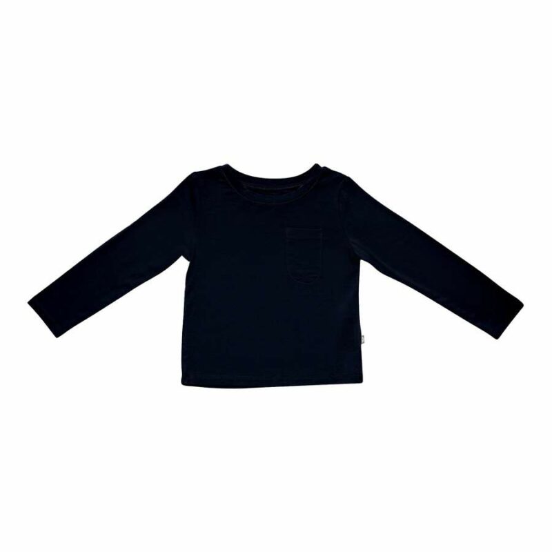 Kyte BABY Long Sleeve Toddler Tee in Midnight