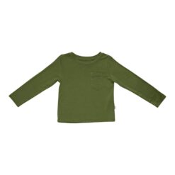 Kyte BABY Long Sleeve Toddler Tee in Olive